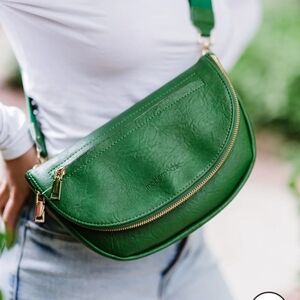 Green Crossbody Bag
